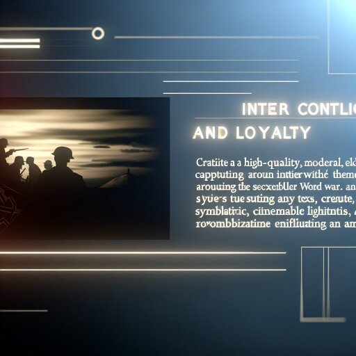 Innerlijk conflict en loyaliteit in Oorlog zonder vrienden van Evert Hartman