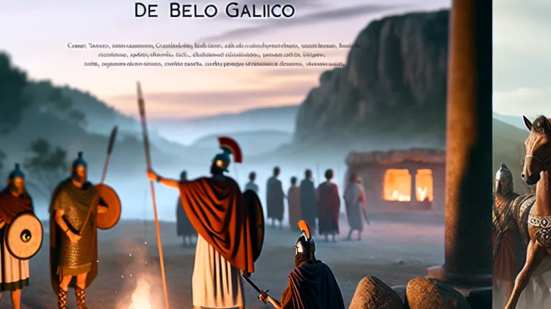 Analyse van Caesar's De Bello Gallico en de Gallische samenleving
