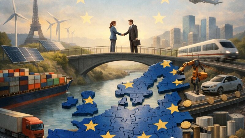 Analyse van Europese samenwerking en economische integratie