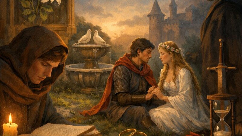 Analyse van Floris ende Blancefloer: Middeleeuwse liefde en symboliek