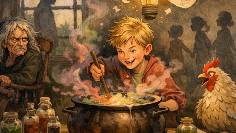 Analyse van Georges Grote Geheime Medicijn van Roald Dahl