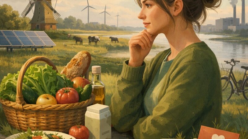 Analyse van gezond eten, milieubewust leven en naamkeuze in Nederland