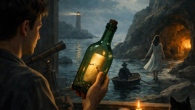 Analyse van La bouteille mysterieuse: thema’s en symboliek bij Richard de Boeck