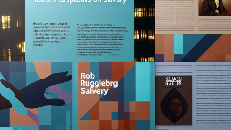 Analyse van Slavenhaler van Rob Ruggenberg: Slavernij en Jongeren Vandaag