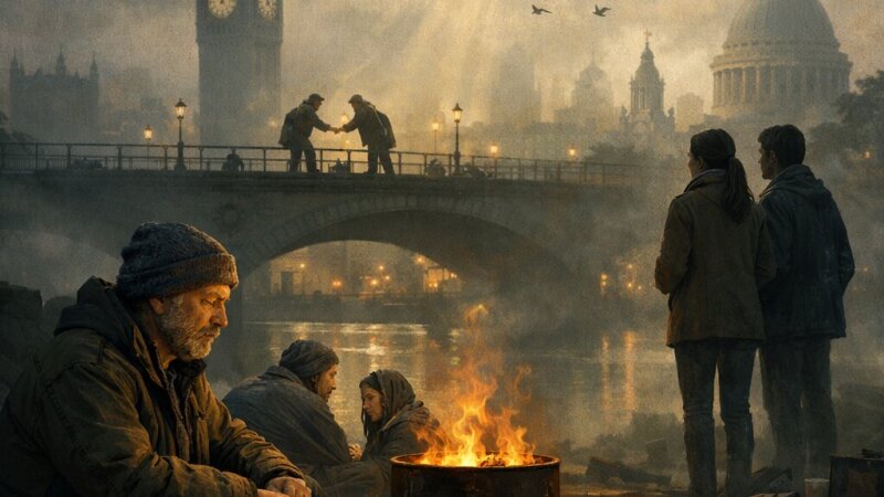 Analyse van Streets of London: Dakloosheid en Hoop in Cherry Gilchrists Werk