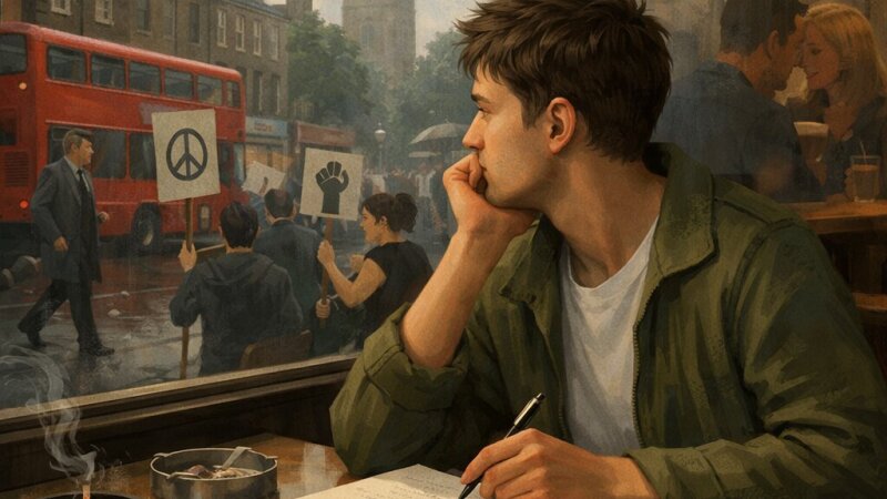 Analyse van 'The Cappuccino Years' van Sue Townsend over Adrian Mole