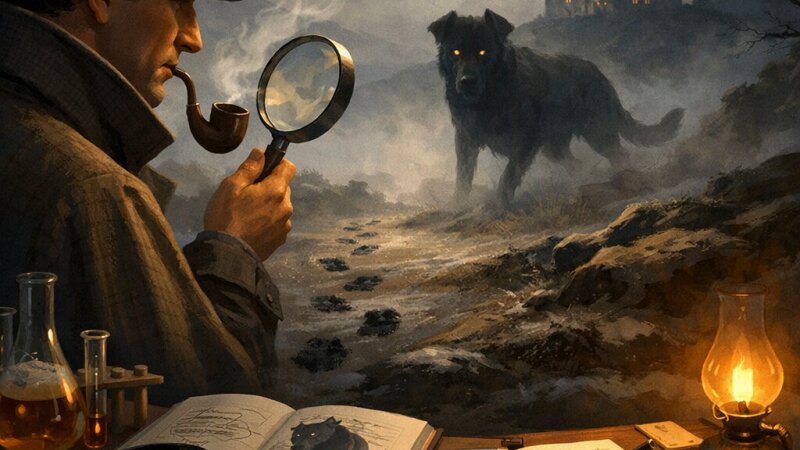 Analyse van The Hound of the Baskervilles van Arthur Conan Doyle