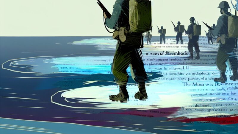 Analyse van 'The Moon is Down' van John Steinbeck tijdens WOII