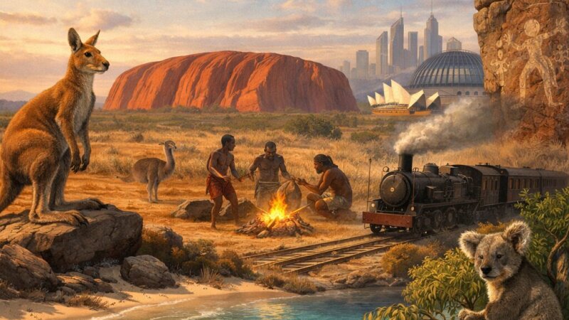 Australië: Een fascinerend overzicht van natuur, cultuur en geschiedenis