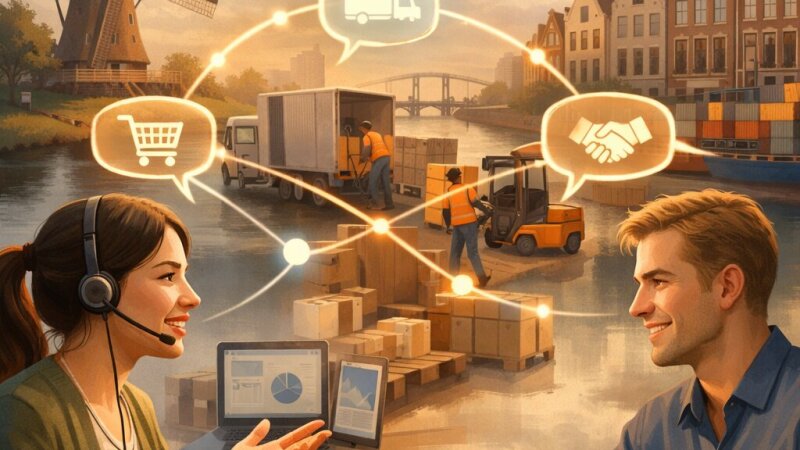 De cruciale rol van communicatie in marketing en logistiek uitgelegd