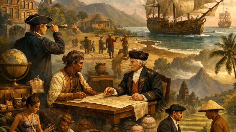 De geschiedenis van de Nederlandse kolonisatie in Indië: hoofdstuk 1 en 2 uitgelegd