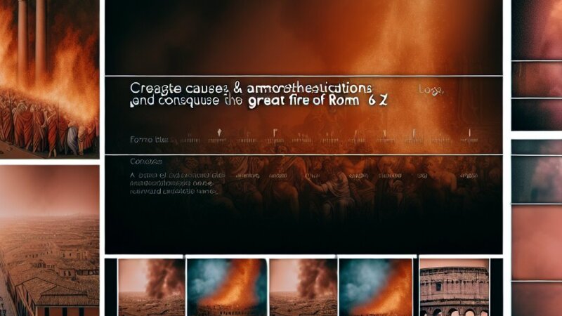 De Grote Brand van Rome (64 n.Chr.): oorzaken, verloop en gevolgen