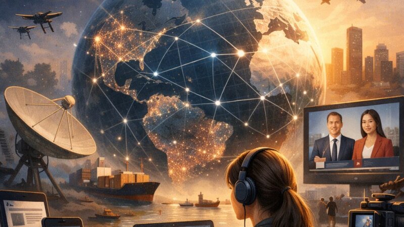 De impact van globalisatie op mediacontent en nieuwsverspreiding