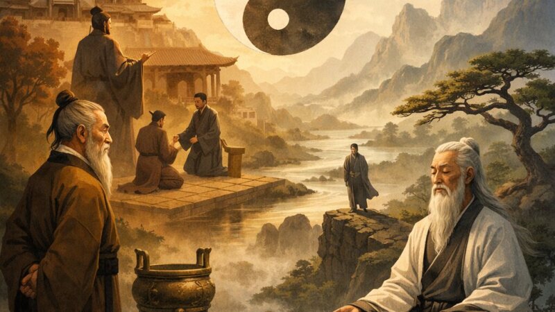 De invloed van filosofie en tradities op het oude China