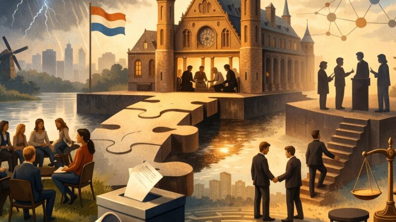 De werking en uitdagingen van de parlementaire democratie in Nederland