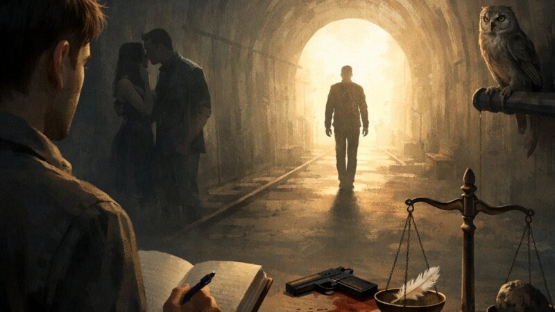 Diepgaande analyse van 'Het licht aan het einde van de loop' van Driessen