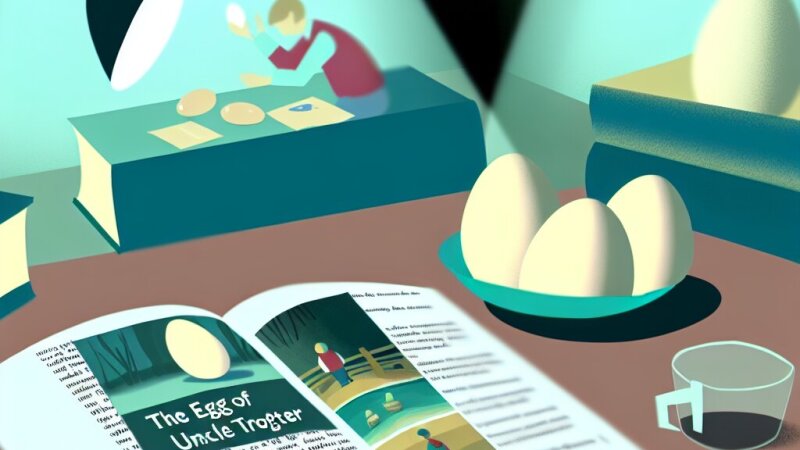 Het ei van oom Trotter: thema's en analyse van Marc de Bel