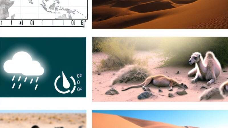 Het woestijnklimaat: kenmerken, aanpassingen en vergelijking (1 HAVO/VWO)