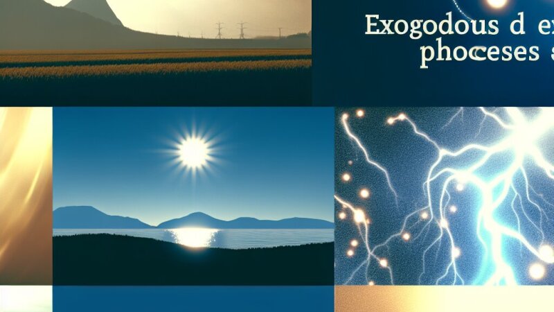 Hoe exogene en endogene processen het klimaat en landschap vormen