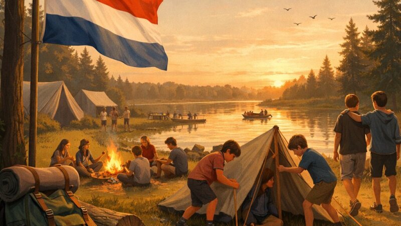 Hoe vakantiekampen organisatie en cultuur in Nederland beïnvloeden