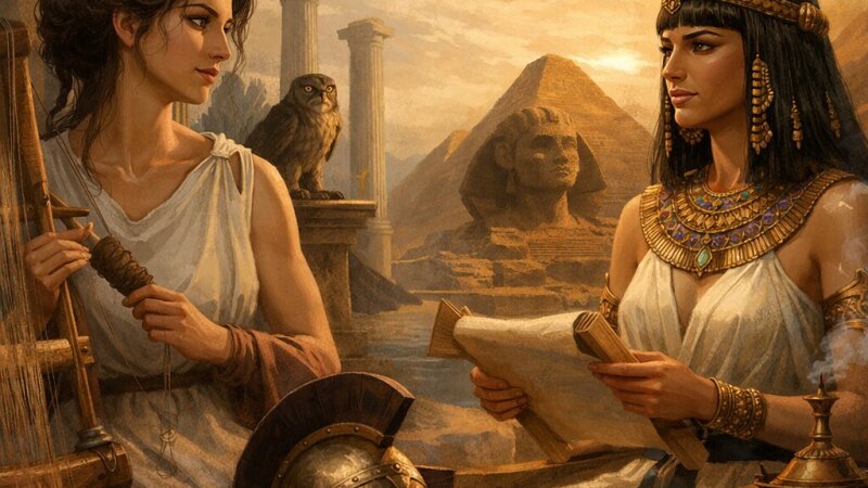 Invloedrijke vrouwen uit de oudheid: Penelope en Cleopatra onder de loep