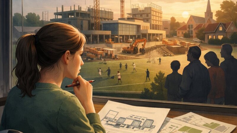 Kritische reflectie op bouwplannen winkelcentrum in Bovendam