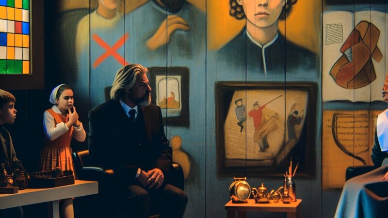 Morele dilemma's en schuld in Red ons, Maria Montanelli van Herman Koch