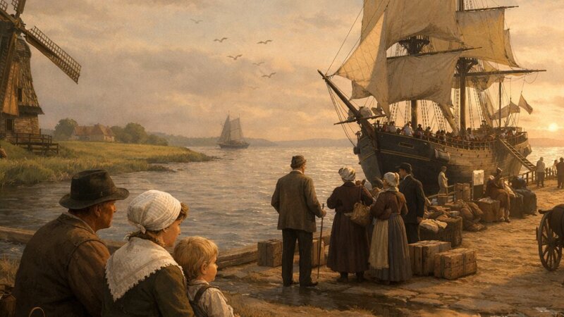 Motieven en omstandigheden van Nederlandse emigratie in de 19e eeuw