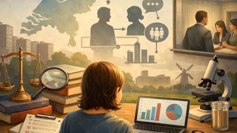 Onderzoeksmethoden en principes in maatschappijwetenschappen voor Havo 5