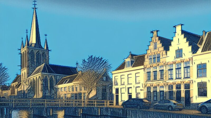 Ontwikkeling en structuur van historische en moderne Nederlandse steden