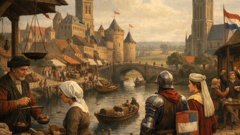 Ontwikkeling van steden en staten in de middeleeuwen (1000-1500)