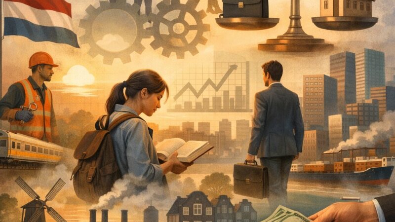 Overzicht van Modules 1 tot 6: Mens, Werk en Economie in Nederland