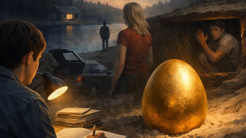 Psychologische thriller 'Het gouden ei' van Tim Krabbé: een analyse