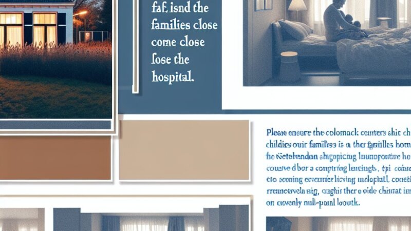 Ronald McDonald Kinderfonds: Steun voor Zieke Kinderen en Hun Gezinnen