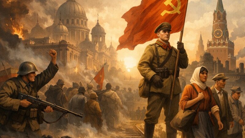Samenvatting Hoofdstuk 3: De Russische Revolutie en het ontstaan van de Sovjet-Unie