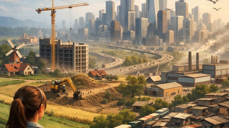 Steden en urbanisatie: inzicht in groei en ontwikkeling in hoofdstuk 3