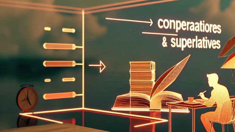 Uitleg en gebruik van comparatives en superlatives in het Engels