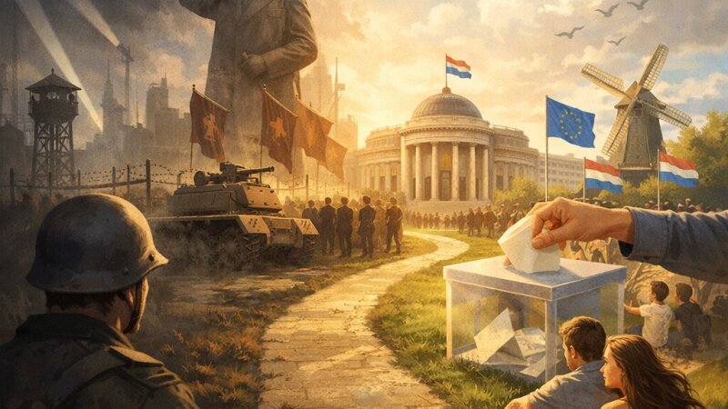 Verschillen tussen totalitaire dictatuur en democratie uitgelegd
