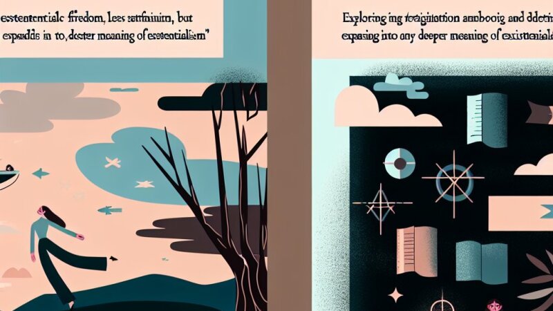 Vrijheid en determinisme in Sartres toneelstuk Les jeux sont faits uitgelegd