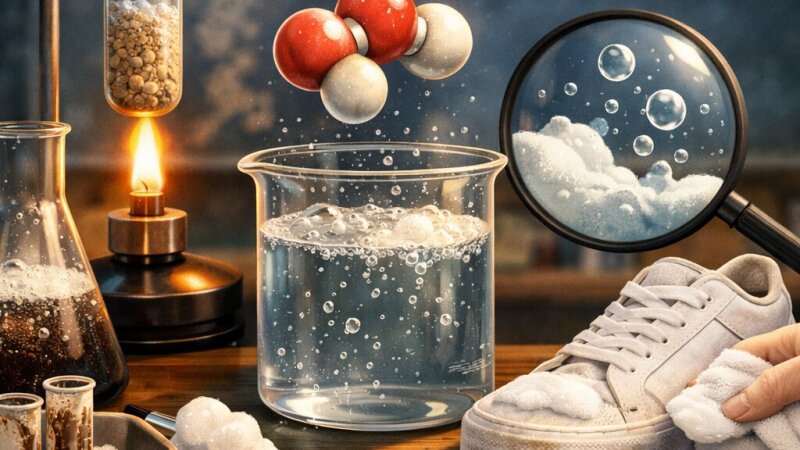 Waterstofperoxide: chemische eigenschappen en toepassingen uitgelegd
